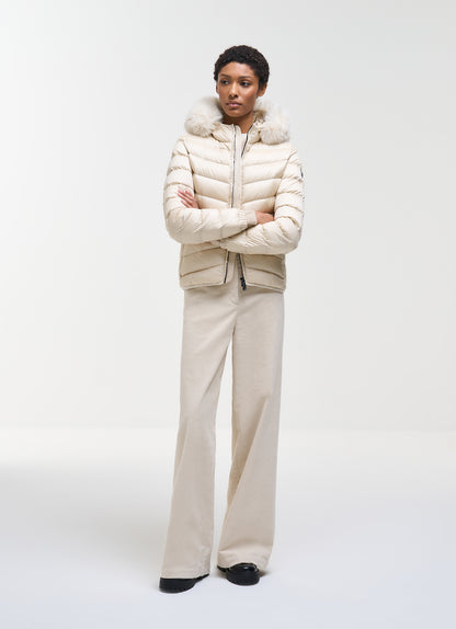 Colmar Piumino donna con cappuccio in pelliccia sintetica 22000019E 2YO 56 - immagine 1