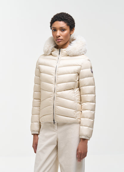Colmar Piumino donna con cappuccio in pelliccia sintetica 22000019E 2YO 56 - immagine 2