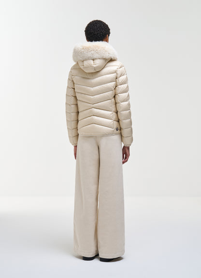 Colmar Piumino donna con cappuccio in pelliccia sintetica 22000019E 2YO 56 - immagine 4