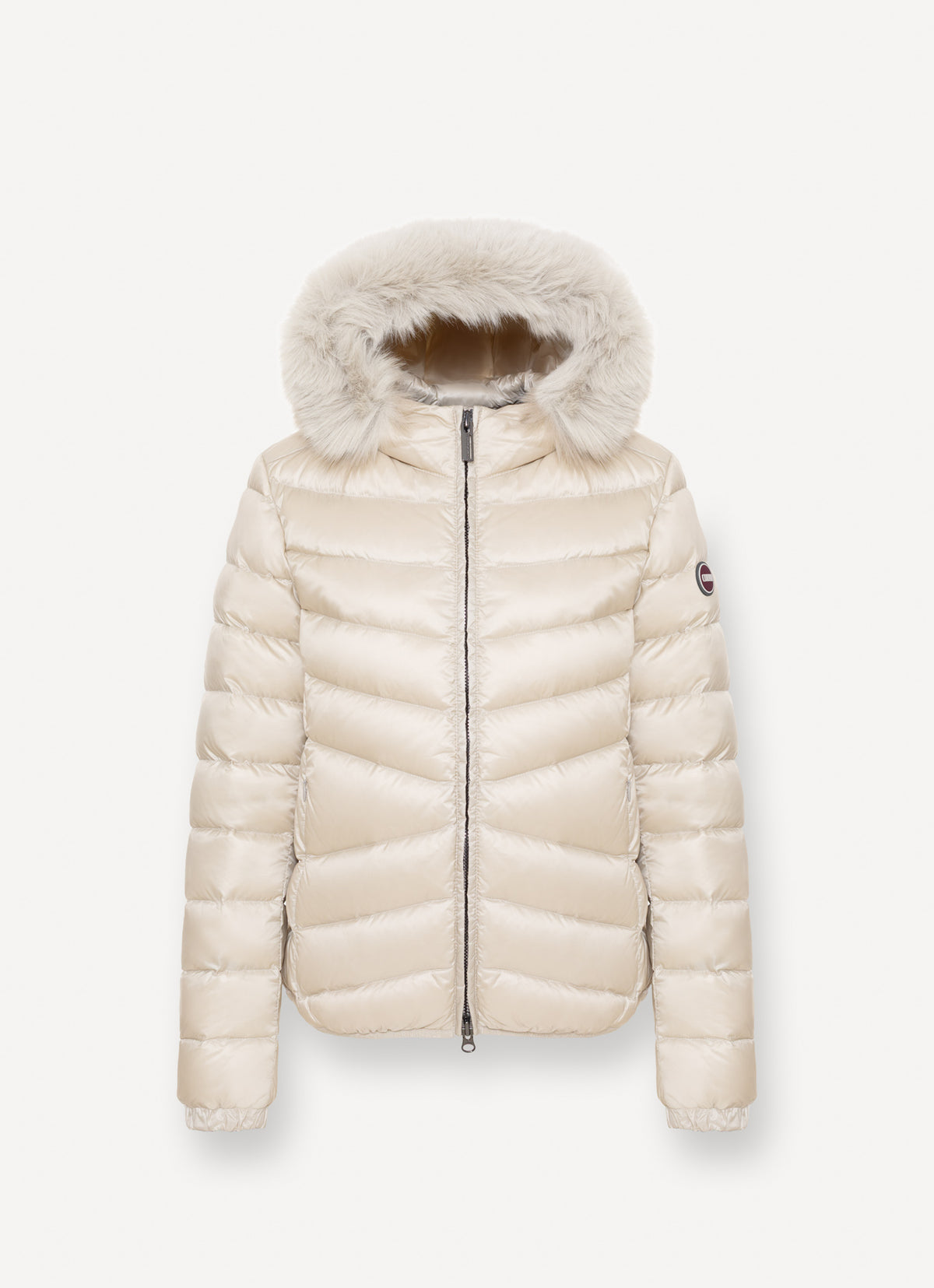 Colmar Piumino donna con cappuccio in pelliccia sintetica 22000019E 2YO 56 - immagine 5