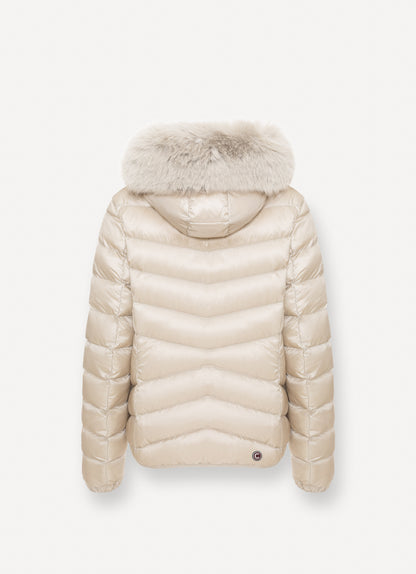 Colmar Piumino donna con cappuccio in pelliccia sintetica 22000019E 2YO 56 - immagine 6