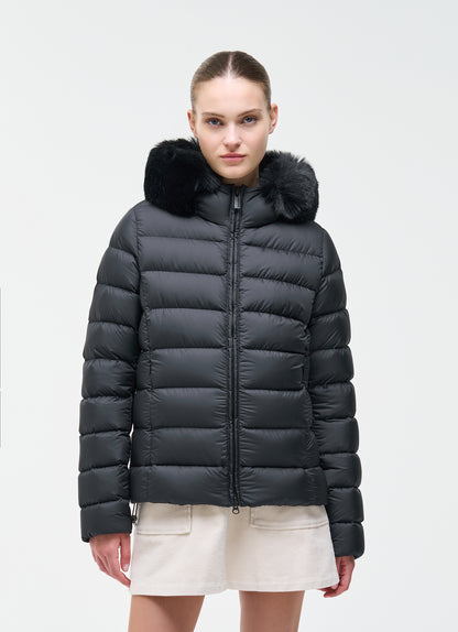 Colmar Piumino donna opaco con pelliccia sintetica 22000039E 2XX 99