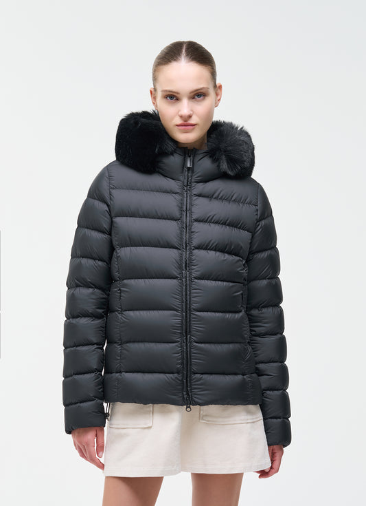 Colmar Piumino donna opaco con pelliccia sintetica 22000039E 2XX 99 - immagine 2
