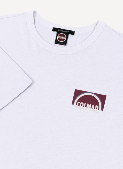 Colmar Men's T-shirt 7547 white with logo on the chest