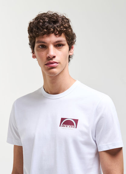 Colmar Men's T-shirt 7547 white with logo on the chest