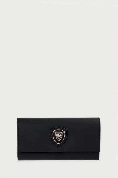 Blauer Portafoglio donna leather wallet F6FENNY04/WHI col. BLACK - immagine 4