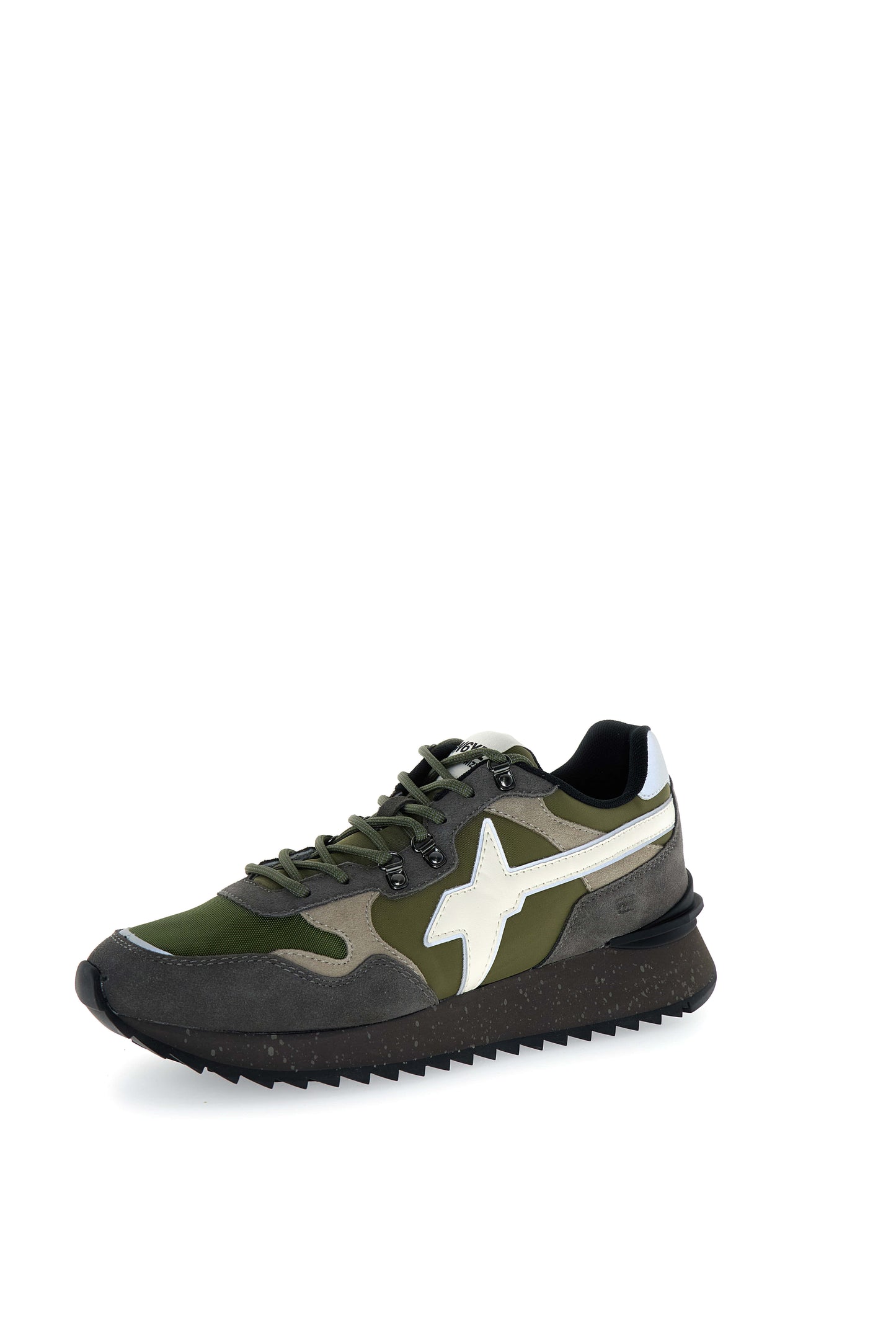 W6YZ Scarpa Uomo Yak-M Antracite - Militare - Bone