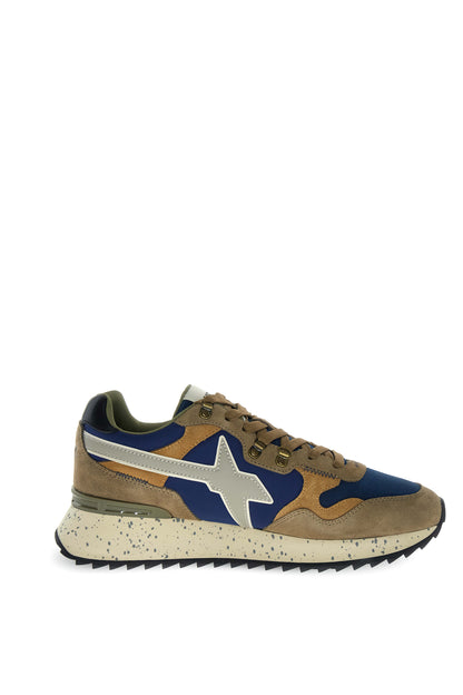 W6YZ Scarpa Uomo Yak-M Light Brown - Navy - Brown - Taupe