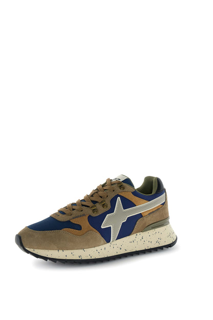 W6YZ Scarpa Uomo Yak-M Light Brown - Navy - Brown - Taupe