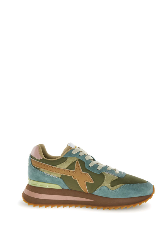W6YZ Scarpa Donna modello Yak-w 2016528651F26 Verde chiaro-Grigio