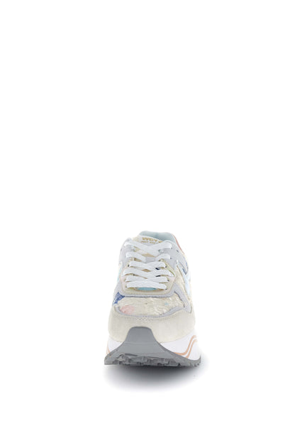 W6YZ Sneaker Women's shoe DEVA Platform White Multicolor 2017405532N86
