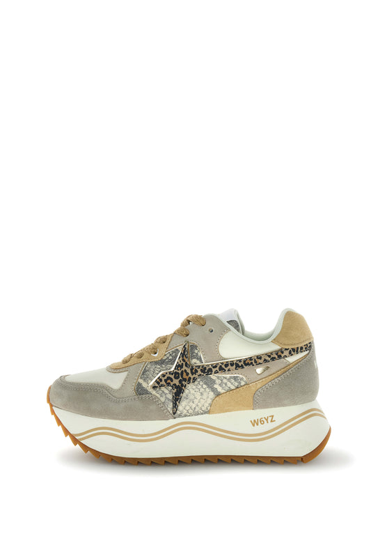 W6YZ Scarpa Donna Deva-W Taupe - Multi
