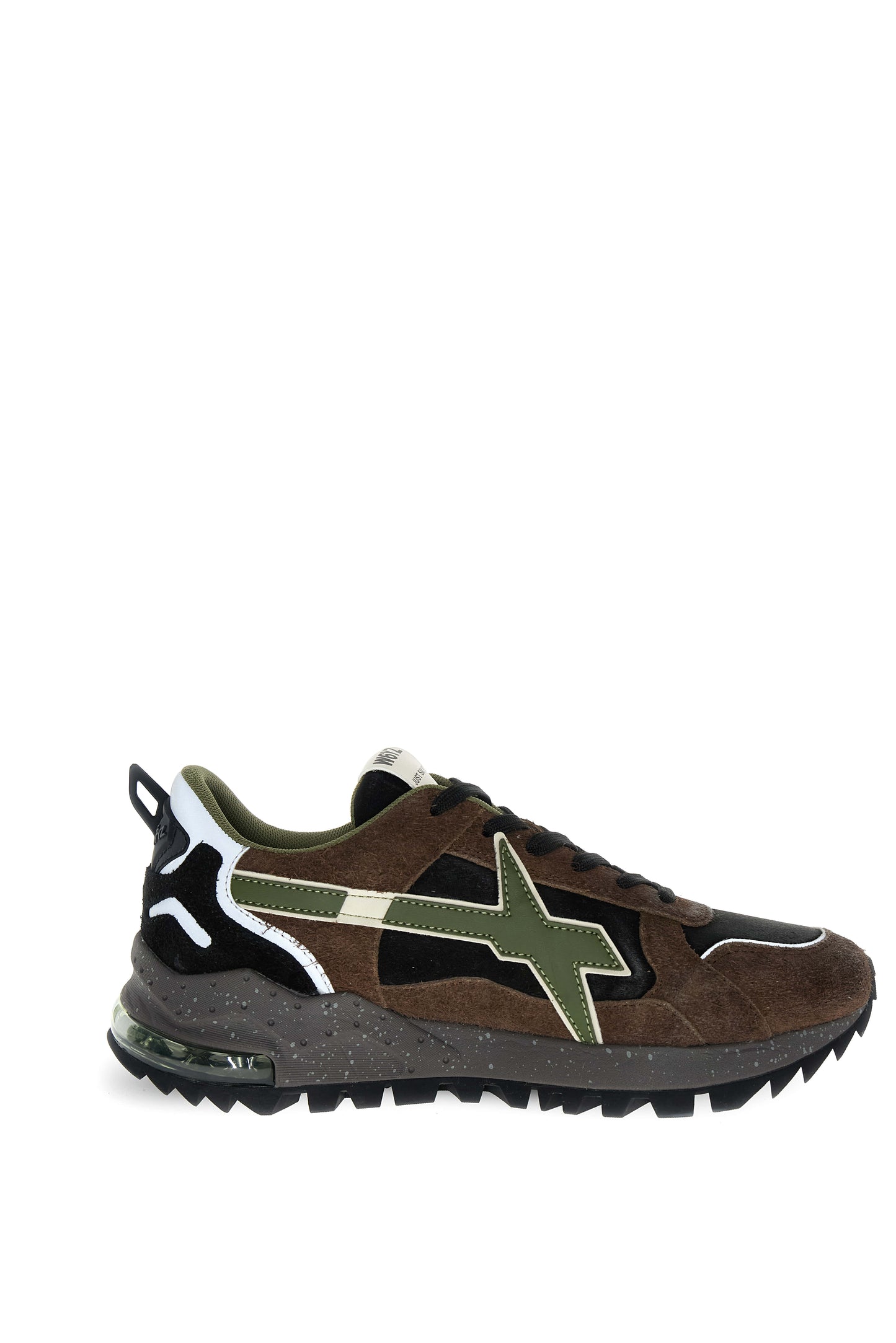 W6YZ Scarpa Uomo Breeze 3-M Dark Brown - Black