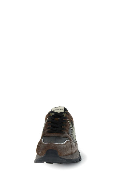 W6YZ Scarpa Uomo Breeze 3-M Dark Brown - Black