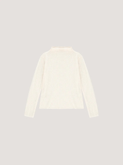 Circolo 1901 Maglia donna dolcevita jersey lace