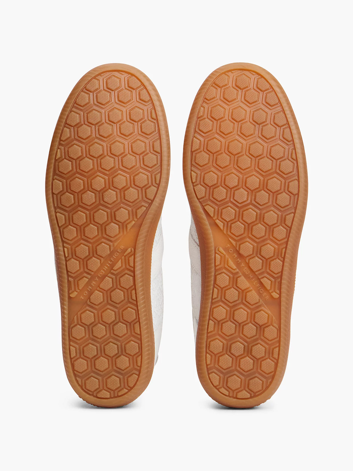 Tommy Hilfiger scarpe donna Sneakers TH Tribeca in pelle con monogrammi TH in rilievo FW0FW09691YBL - immagine 6