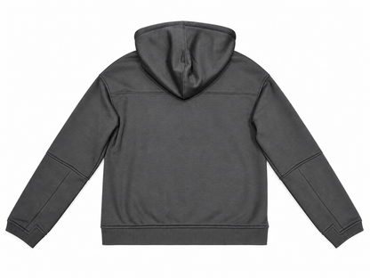 K-way felpa donna con cappuccio e zip Lara Brushed pc - Black pure K8148KW-USY - immagine 2