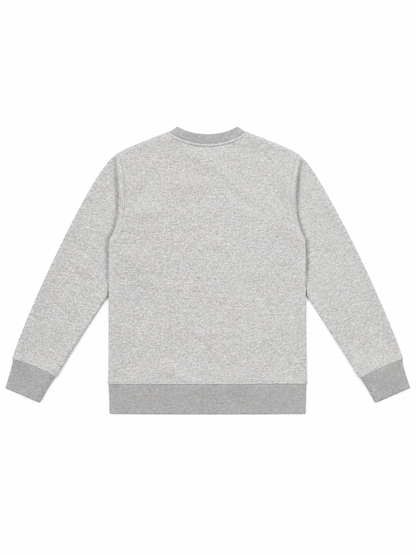 Roy Roger's felpa uomo Crew pocket denim MAN Sweater melange Washed RRU90397CU870124 C0094 - immagine 2