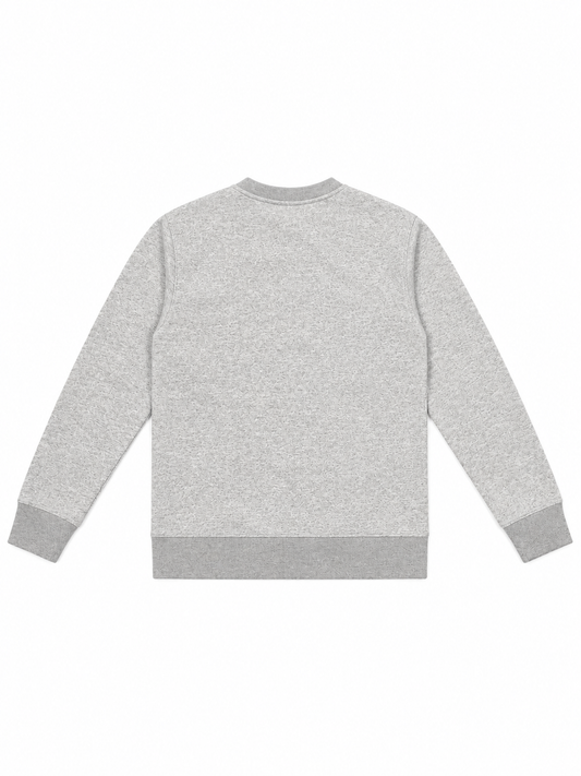 Roy Roger's felpa uomo Crew pocket denim MAN Sweater melange Washed RRU90397CU870124 C0094 - immagine 2