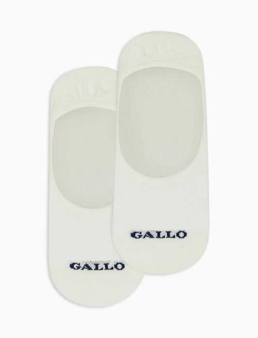 Gallo Solette accollate uomo cotone panna tinta unita