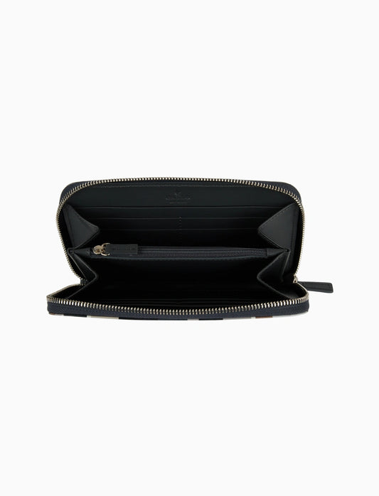 Gallo women's leather wallet with zip smooth leather multicolor