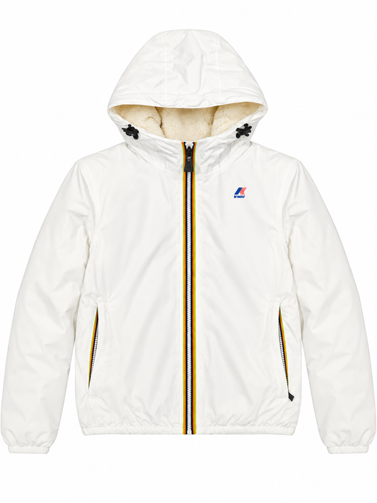 K-WAY Capospalla donna Claudette Orsetto - Bwhite natural - K81537W-490 - immagine 1