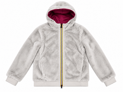 K-way giubbino donna Deva Light Spacer Fur Double – Giacca Reversibile Donna K31452W-D0Z - immagine 2