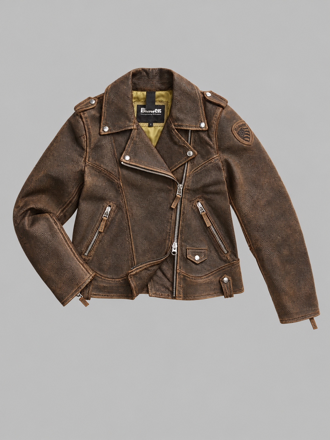 Blauer giacca in pelle Donna modello Lansville 26WBLDL01483-007734 30D - immagine 5