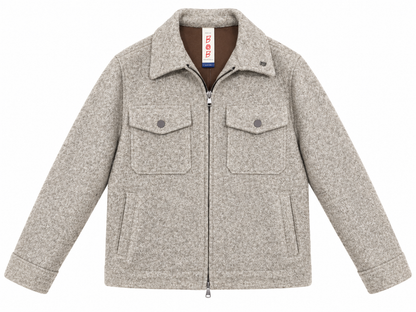 Bob Giubbotto uomo con zip e tasche anteriori A27STEVEN448T448 - immagine 1