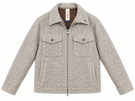Bob Giubbotto uomo con zip e tasche anteriori A27STEVEN448T448 - immagine 1