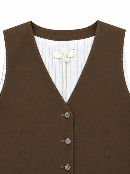 Circolo 1901 Gilet donna - Corteccia - FD3603 - immagine 3