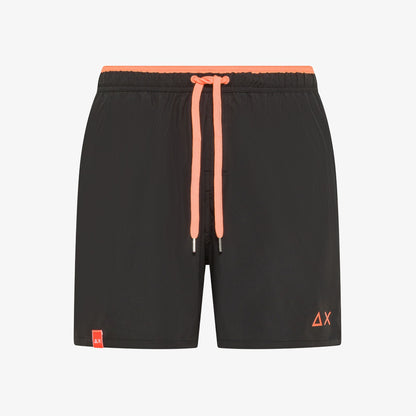 costume uomo sun68 nero shorts mare
