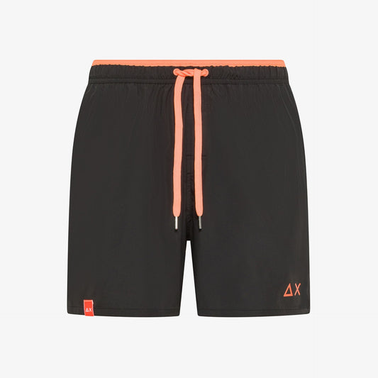 costume uomo sun68 nero shorts mare