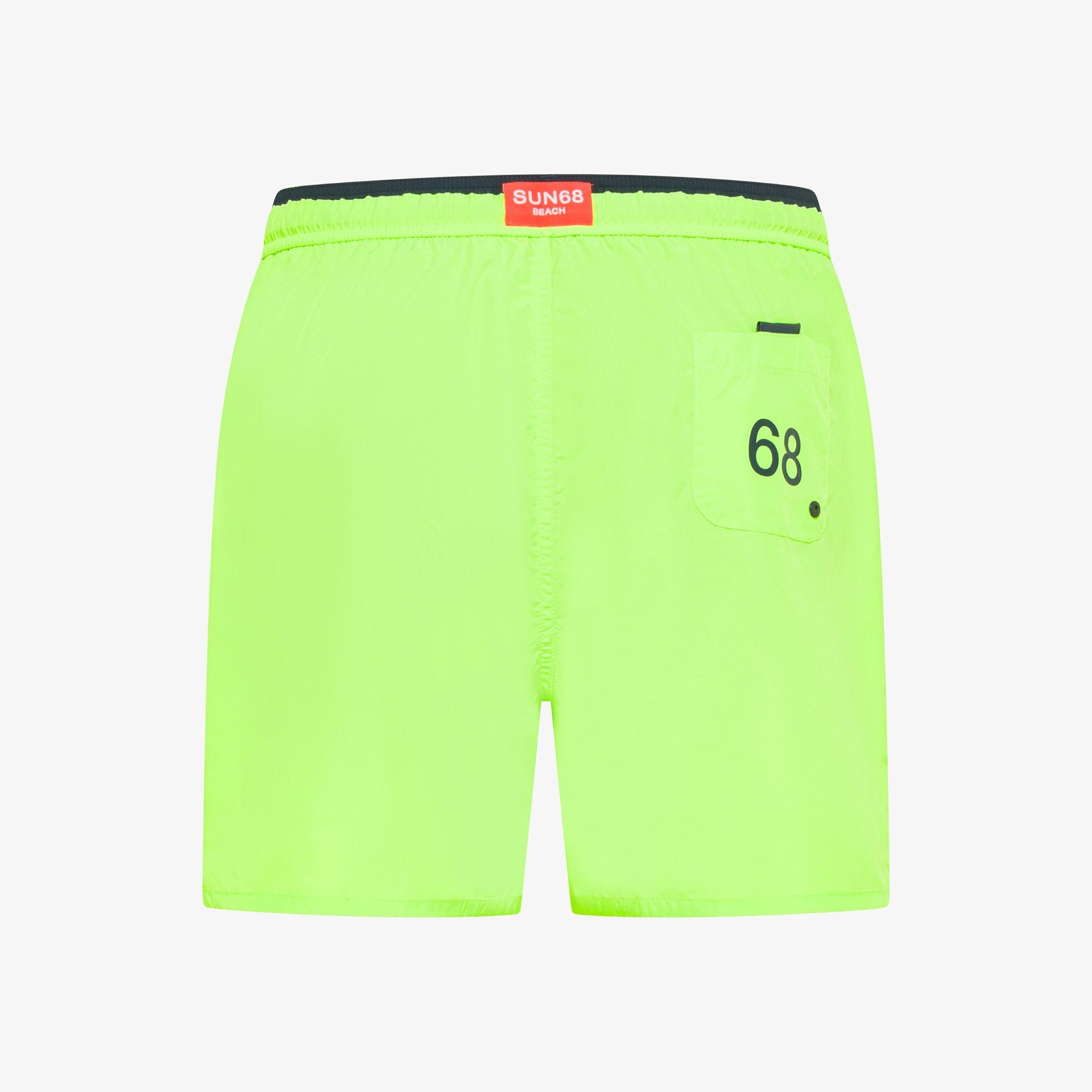 dettaglio swim shorts sun68 giallo