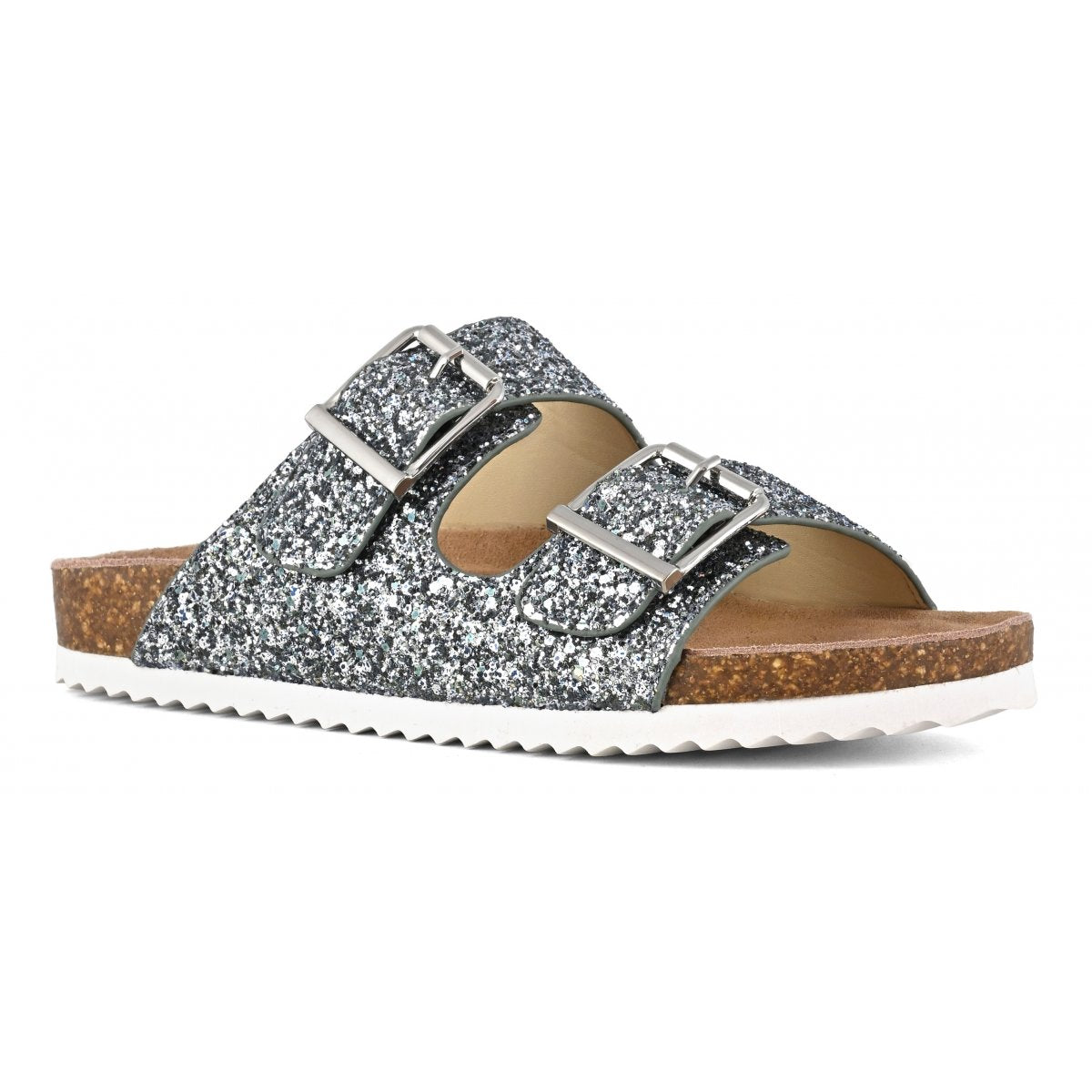 Colors of California Sandalo glitter con fibbie metallo
scarpe donna