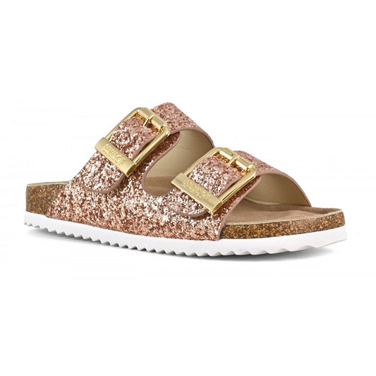 Colors of California Sandalo glitter con fibbie metallo
 scarpe donna

HC.BIO35N/PKGOL