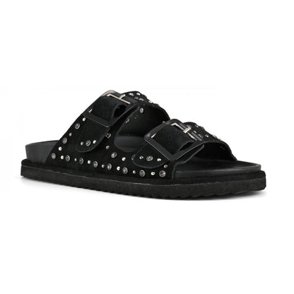 Colors of California Sandalo pelle scamosciata con strass scarpe donna

HC.BIOW05/BLA