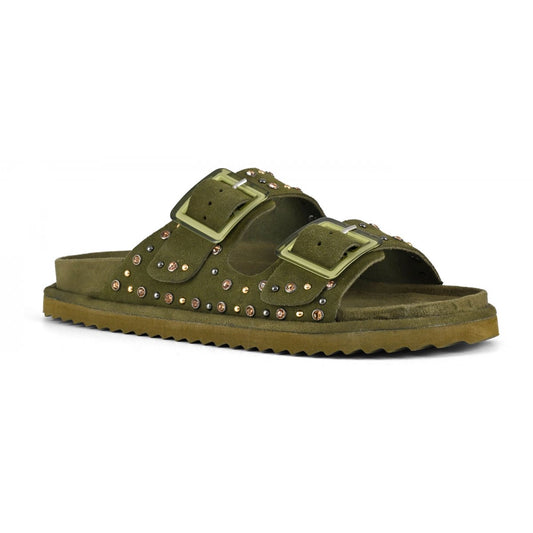 Colors of California Sandalo pelle scamosciata con strass scarpe donna

HC.BIOW05/MIL