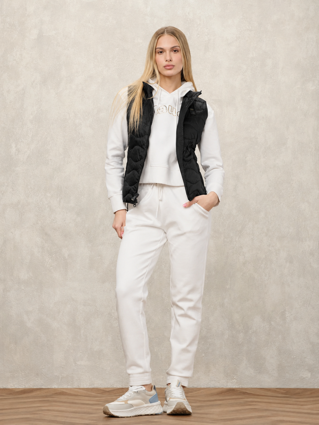Blauer Piumino Donna smanicato ad onde mod. Venice 26SBLDX03166_007455_999