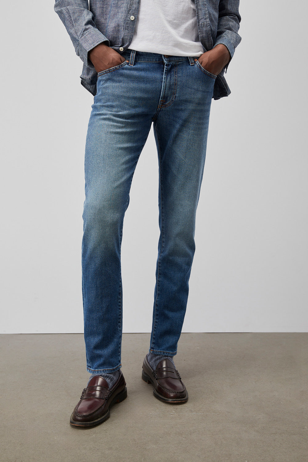 Roy Rogers jeans uomo 517  denim elast