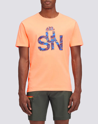 Sundek t-shirt uomo con logo camou