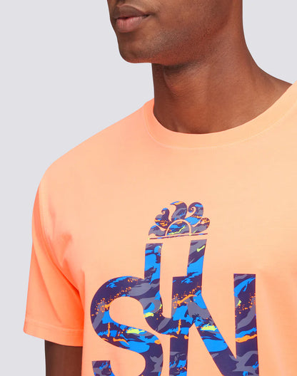Sundek t-shirt uomo con logo camou