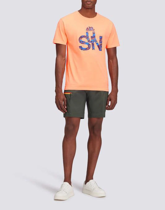 Sundek t-shirt uomo con logo camou