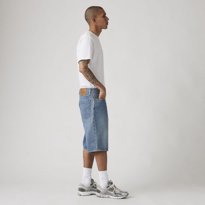 Men's Levi's 478 Baggy oversize low-rise denim Bermuda shorts