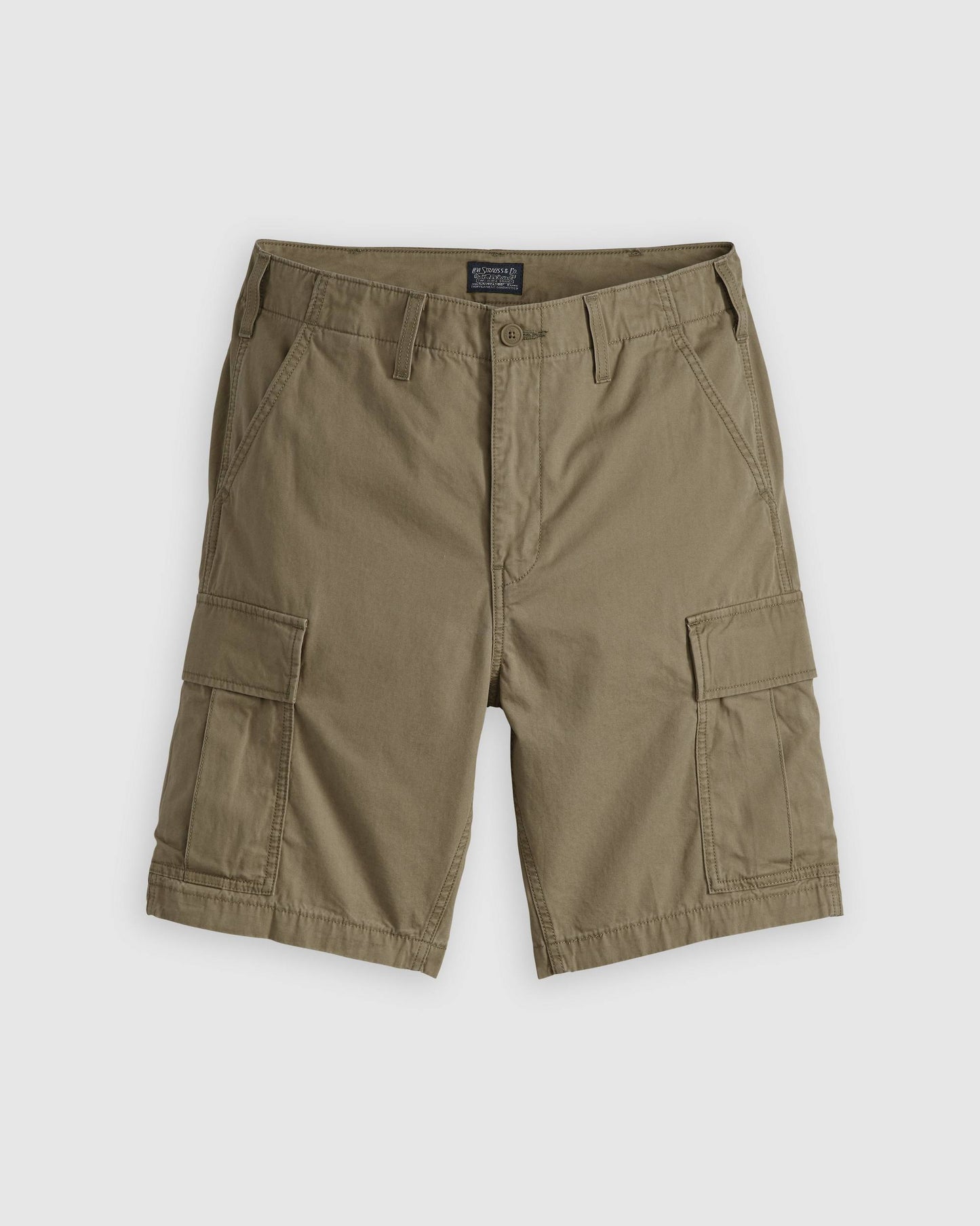 Men's Levi's Carrier lightweight beige canvas cargo shorts