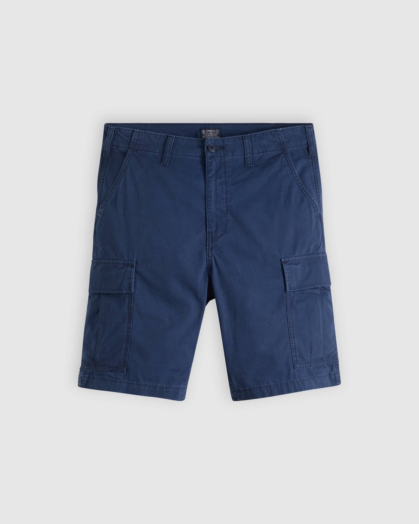Bermuda cargo uomo Levi's Carrier in tela blu lightweight