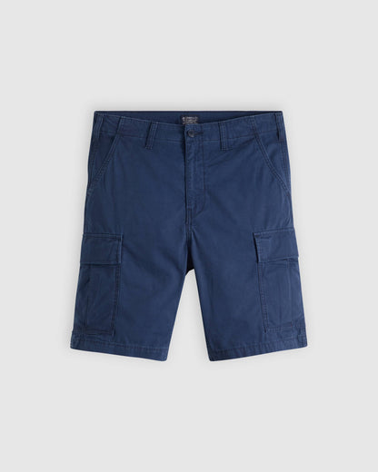 Bermuda cargo uomo Levi's Carrier in tela blu lightweight