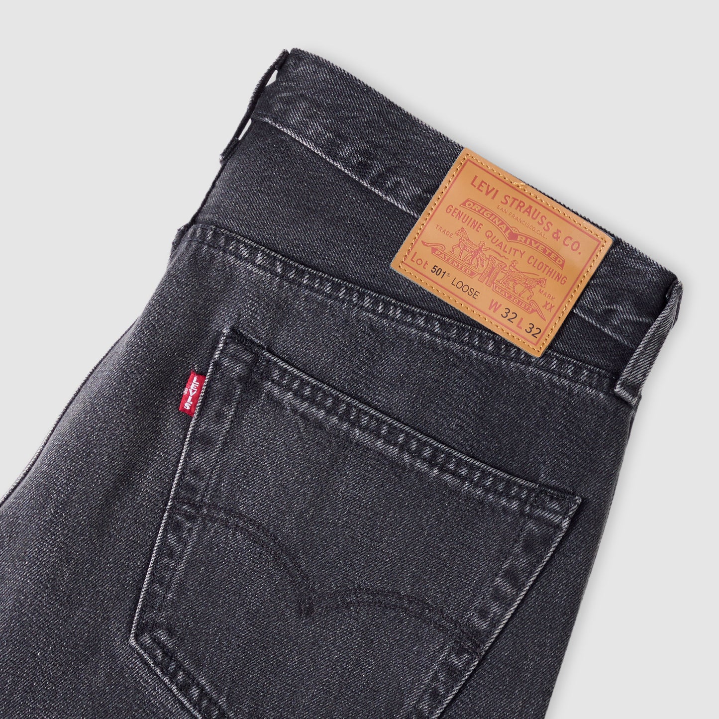 LEVI'S Jeans uomo Levi’s jeans uomo 501® Loose - Big Wheels Nero - 0057U0005