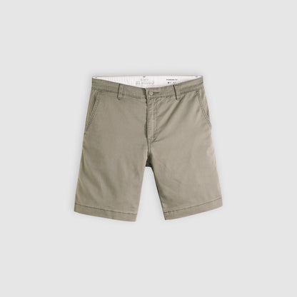 Men's Levi's XX Chino lightweight cotton and linen Bermuda shorts in brown