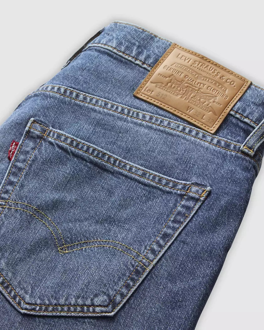 Levi's 512™ Slim Taper Jeans Uomo Blu Stretch Rainy Afternoon 288331456
